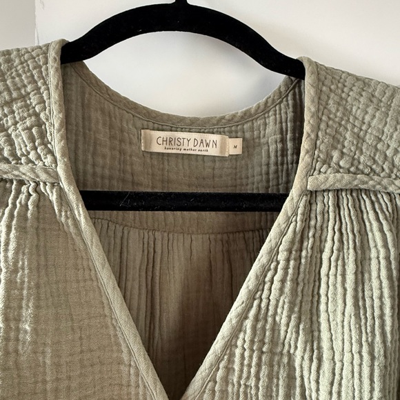 Christy Dawn The Dawn Dress in Mullein Leaf - Picture 3 of 4